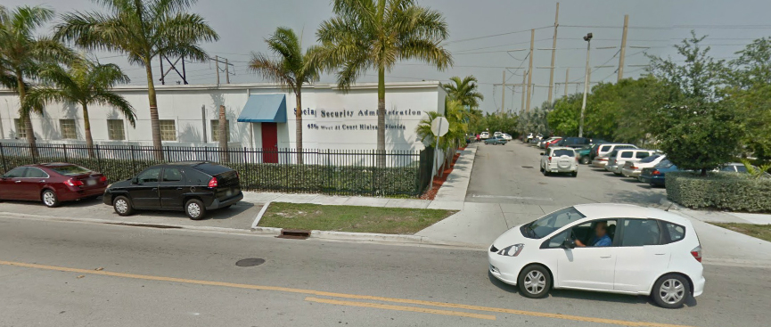 Hialeah Social Security Administration Office, FL, 6500 W 21 Court,  Hialeah, 33016